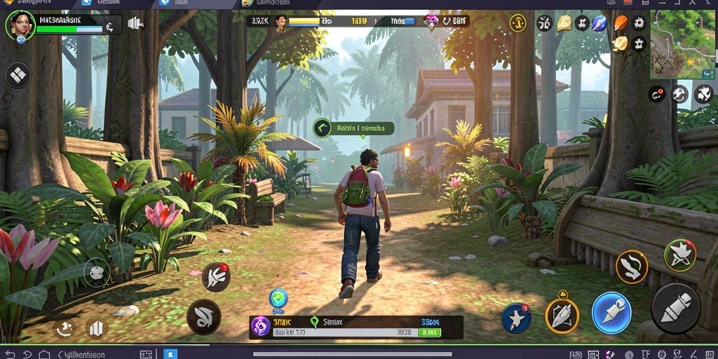 Tampilan gameplay menarik dari <strong>33ZK</strong> yang menampilkan dunia simulasi yang hidup.