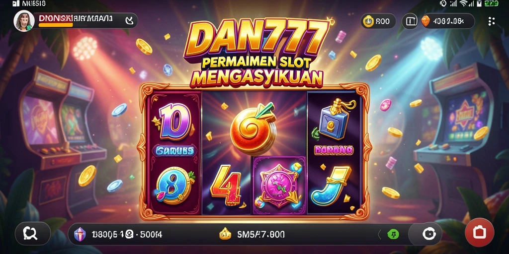 Tampilan gameplay menakjubkan di DAN777 yang penuh warna.