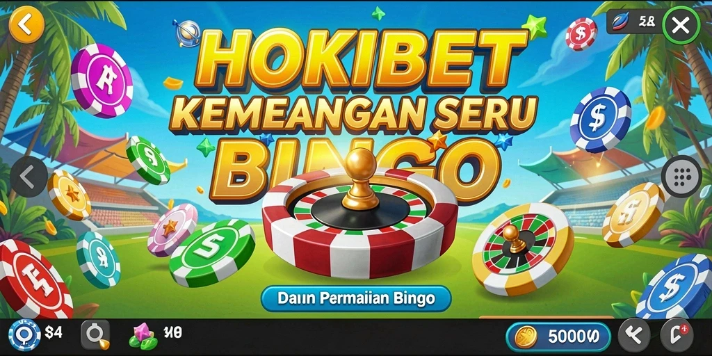 Tampilan gameplay HOKIBET Bingo yang mendebarkan dan interaktif.