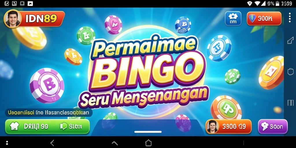 Tampilan gameplay Bingo yang seru dan interaktif di IDN89.