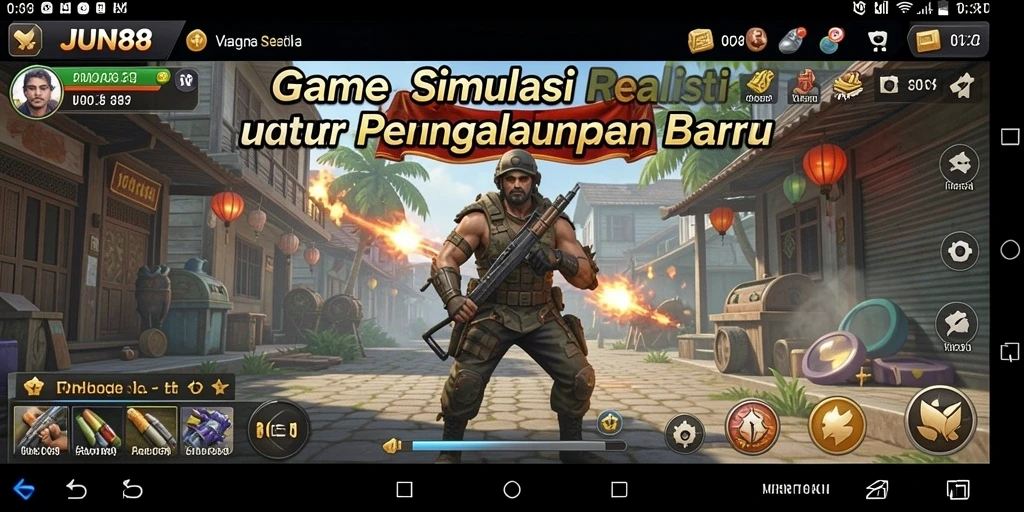 Screenshot utama menunjukkan gameplay <strong>JUN88</strong> yang menakjubkan dan interaktif.