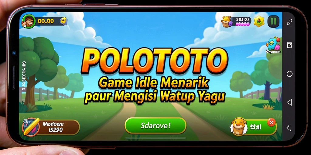 Tampilan gameplay menarik dari POLOTOTO yang penuh tantangan dan strategi.