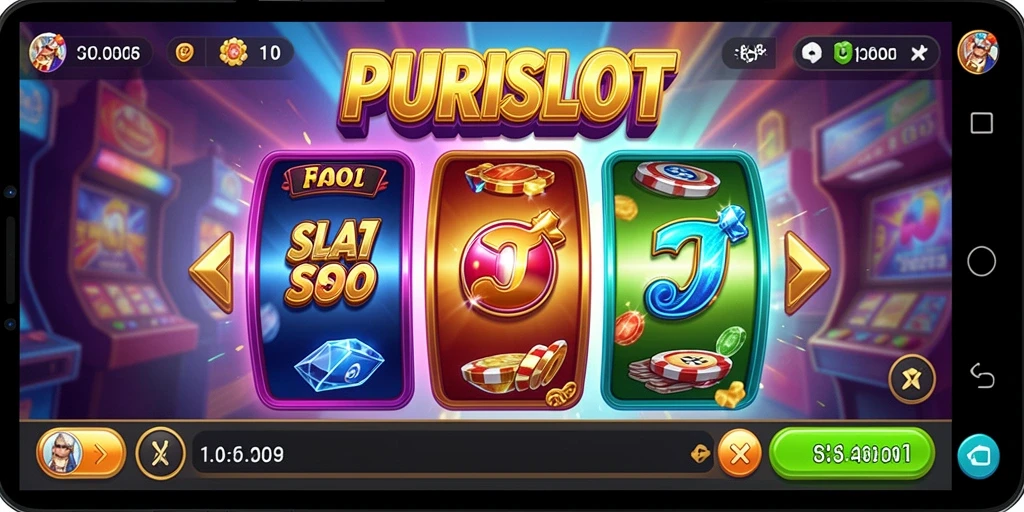 Tampilan gameplay seru dan menegangkan di PURISLOT.