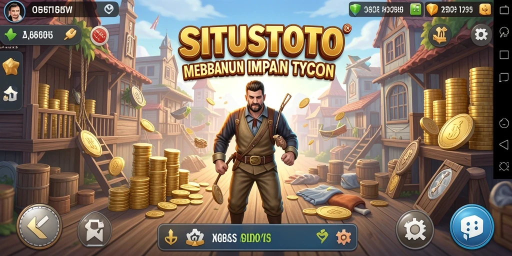 Tangkapan layar gameplay SITUSTOTO menampilkan strategi bisnis yang menarik.