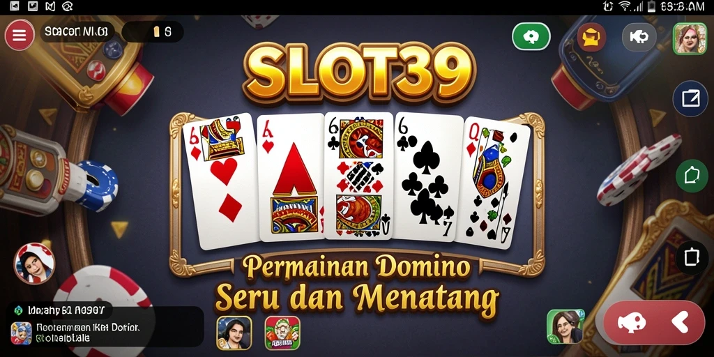 Gameplay SLOT39 yang mendebarkan dalam permainan Domino.