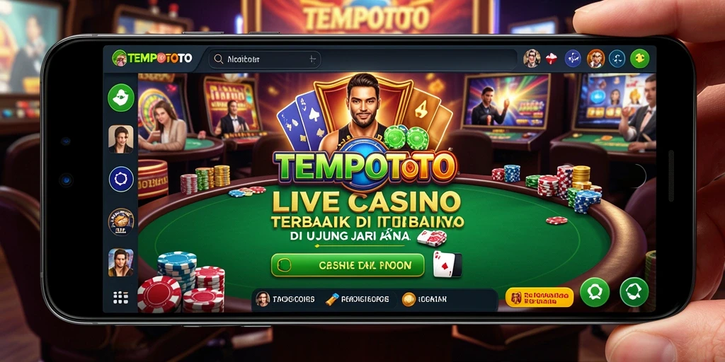 Gameplay Live Casino yang menarik di TEMPOTOTO